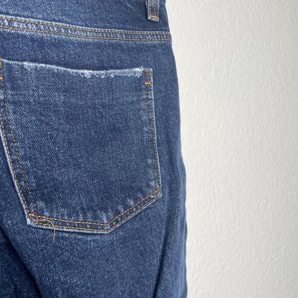 Zara Basic Womens Jeans Size 2 Dark Wash Denim Blue Skinny Leg Mid Rise - Picture 14 of 14